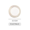9 inch Plate-D