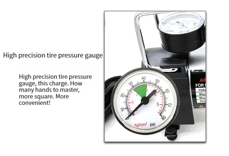 Metal Electric Portable Tyre Inflators Mini dc 12v Car Tire Inflator Air Compressor Pump Tire Inflators