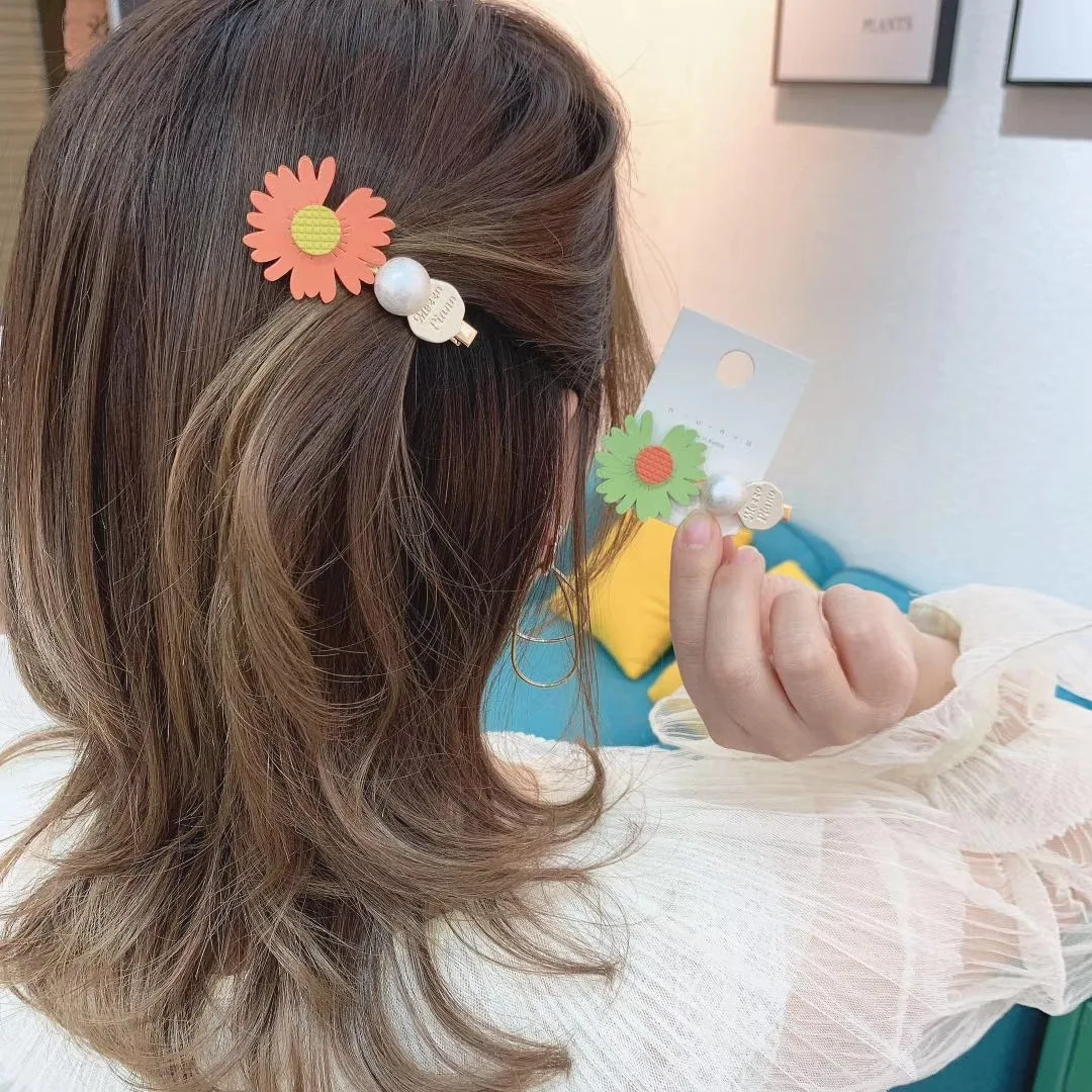 卸売韓国ヘアアクセサリーデイジーキャンディーサンフラワーガールヘアクリップ Buy フラワーガールのヘアクリップ 太陽の花のヘアクリップ 卸売クリップ Product On Alibaba Com