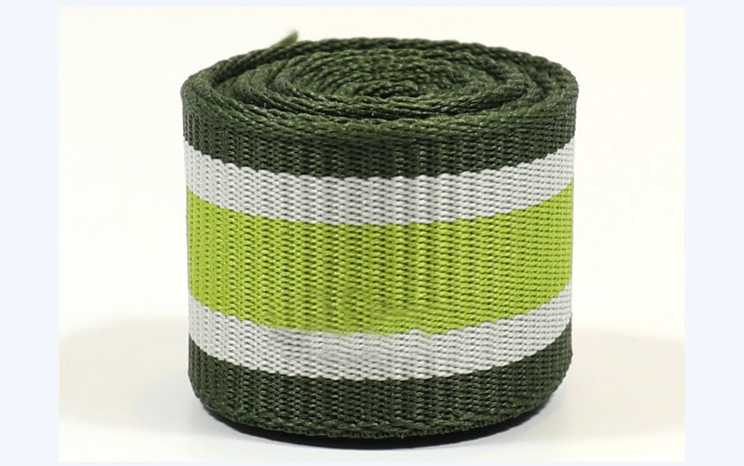 Custom 38mm Durable Jacquard Webbing Strap for Home Textiles Bags Shoes Versatile Bag & Shoe Accessory