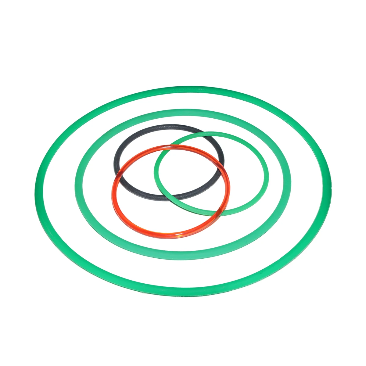 Heavy-Duty O-Type Belt PU Seamless Conveyor Non-Slip Textured Surface Customizable Monolithic PU O-Type Polyurethane Round Belt