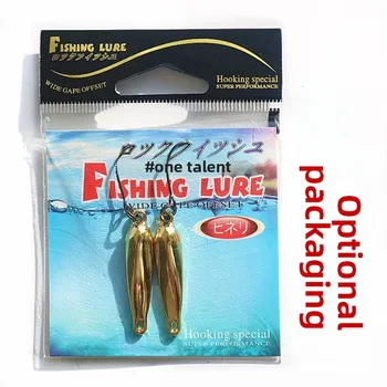 Light Speed Sequin Moth Luya Bait Water Drop Horse Mouth Artificial Hard Bait Zinc Alloy 20-Piece with Hooks for Bass Fishing – Hard Lure – view 4