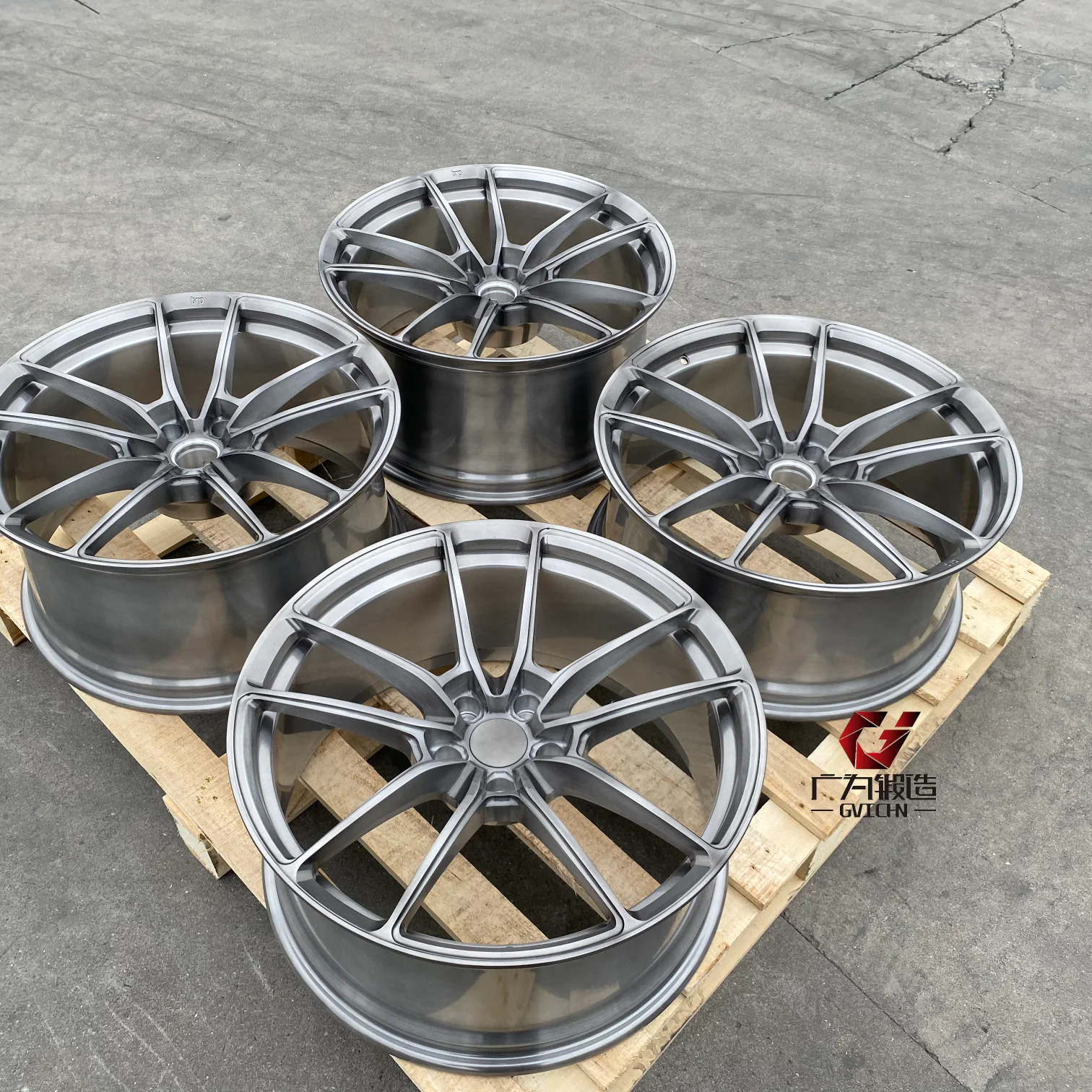 GVICHN Custom 16 17 18 19 20 21 22 inch 6061 T6 Forged Alloy Wheel Rim 5x112 5x114.3 5x120 5 Spoke Concave Passenger Car Wheels