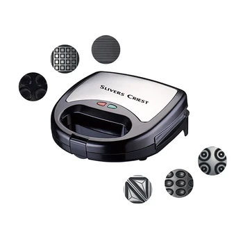Multifunctional 6 in 1 Mini Electric Grill Breakfast Toaster Multifunctional 6 in 1 Mini Electric Grill Breakfast Toaster