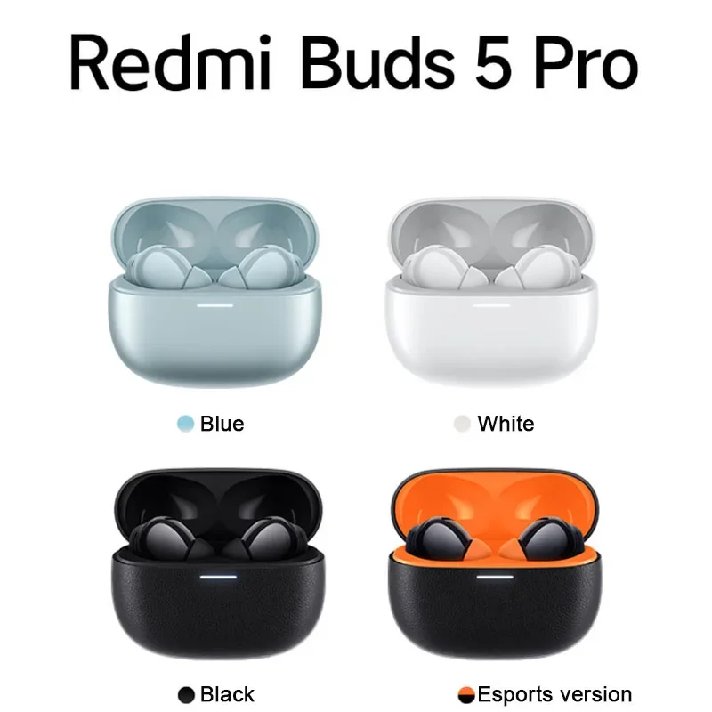 グローバル版 Redmi Buds 5 Pro TWS 5.3対応 52dBノイズキャンセリング