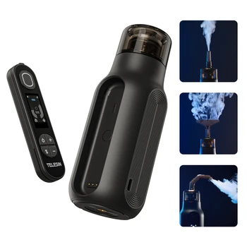 Telesin Dry Ice Smoke Photography Effect with Remote Control for Portrait Photography Film 40W Portable Fog Smoke Machine detail image