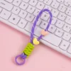 5 purple with white dots-bead color random