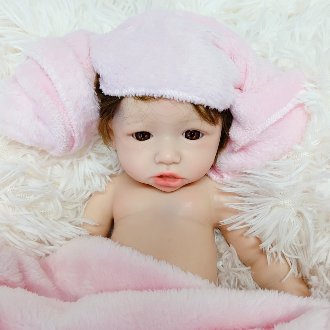 Doll Reborn Realistic Blood Vessels Visible Veins On Skin Silicone Reborn Naked Baby Doll Girl