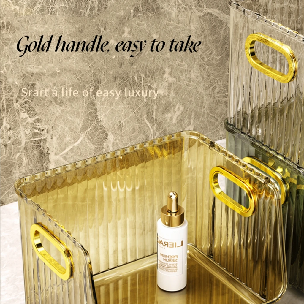 Plastic Desktop Storage Box File Box Target Storage Drawers French