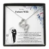 Card + Necklace Black box