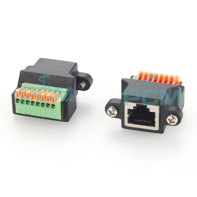 Ethernet Panel Mount Terminal Blocks