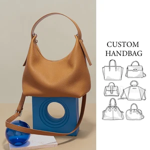 Sacs a Main Chic Pour Femme OEM/ODM 2026 Custom Luxury Bags Top Quality Designer Genuine Leather Women's Handbags