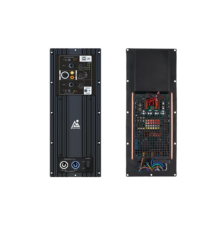 LIHUI MD800  Built-in Dsp Pcb Circuit Audio Music Speaker  800  Watts 2 Channel Power Amplifier Module Board