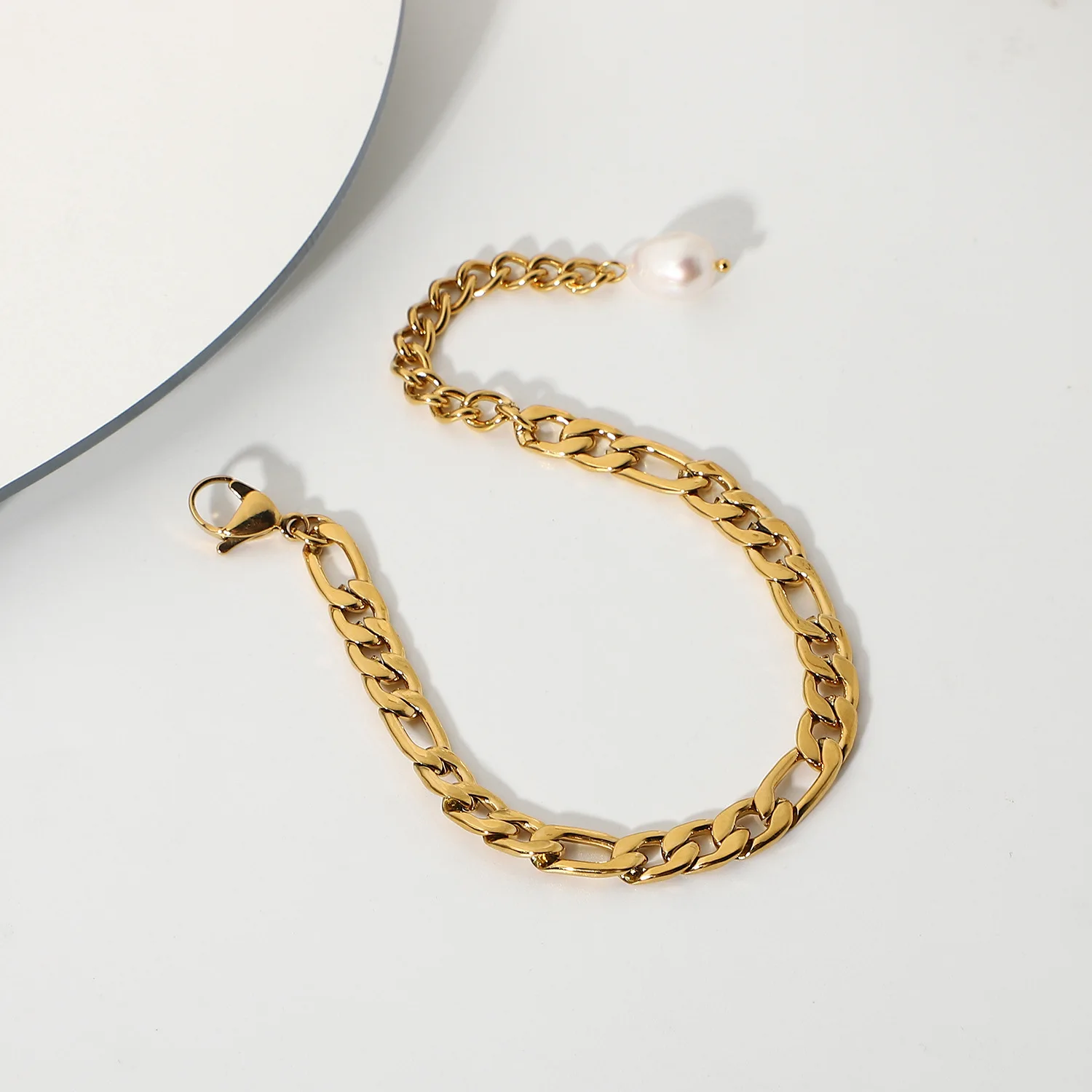 Gold plated base Letter K Italian Charm Bracelet Link - Sexy Sparkles  Fashion Jewelry