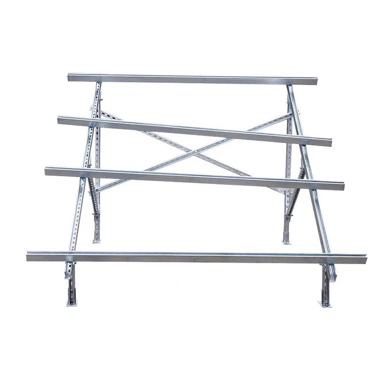 Rooftop Solar Mounting System Photovoltaic Bracket Stand Compact Angle ...