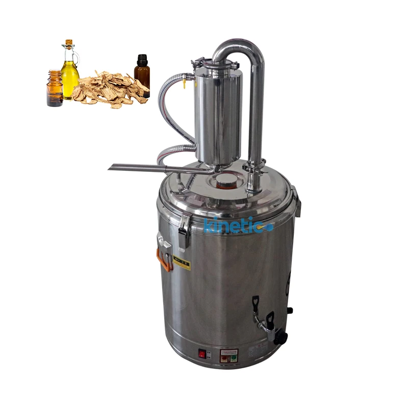 Herbal Oil Extract Steam Distillation Essential Oil Extraction Machine