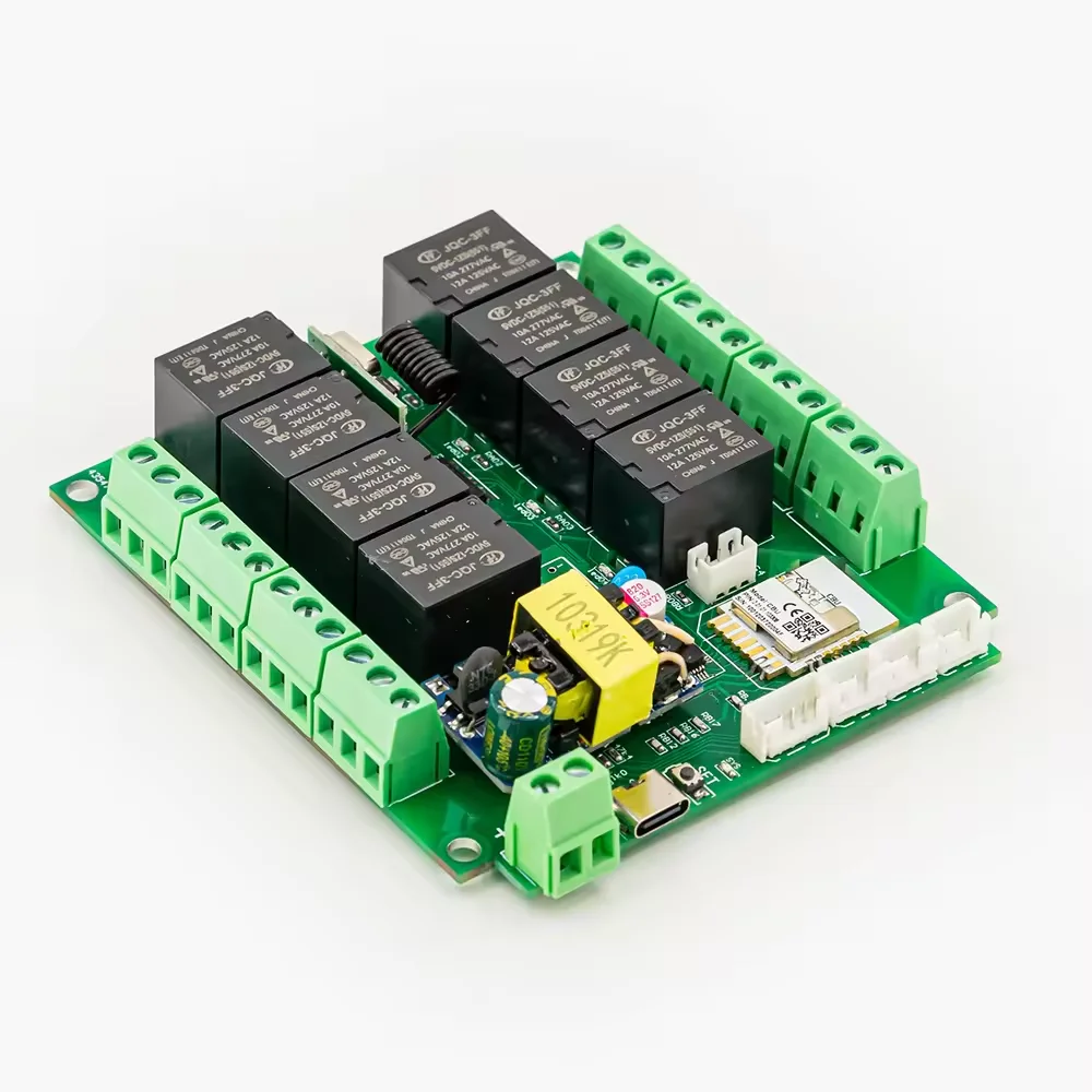 Tuya 8 Channel Remote Control Relay - Smart Home Solution