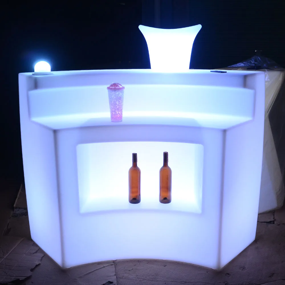 Музыкальная барная стойка/китайский поставщик светящаяся твердая поверхность кальян мебель для отдыха, дизайн барной стойки для сока пива