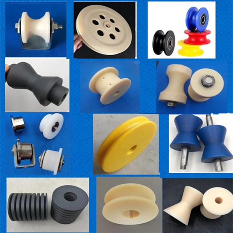 ボールベアリング10MM Uグルーブナイロンプラスチックプーリー