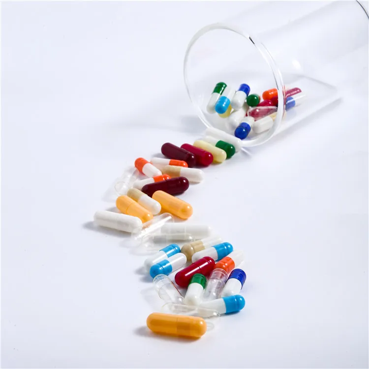 Капсула с энтеросолюбильным покрытием фармацевтического класса, пустая твердая желатиновая капсула, Размер 000 00 0 1 2 3 4 5