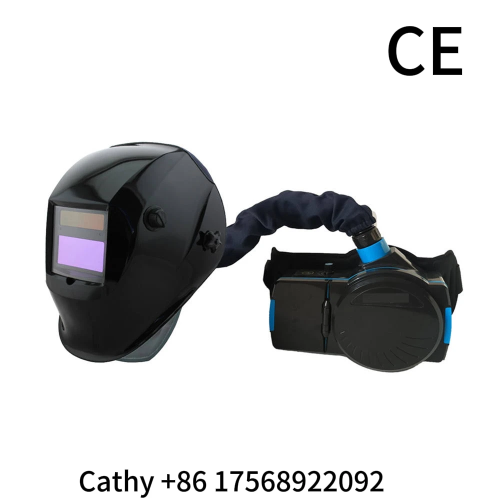 Hot Sales Welding Helmet with Air Fed Purifying Respirator for Sale Auto Darkening Welding Helmet