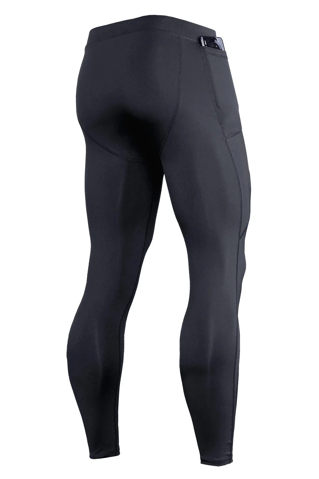 Zomersport Fiess-broek Heren hardloopsport Strakke elastische sneldrogende broek Basketbaltraining Outdoor Bottoming-broek311_voghion.com