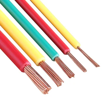 6491B/H07Z-R No Smoke Copper Conductor LSZH Insulation 300/500V Stranded Single Core Power Cable