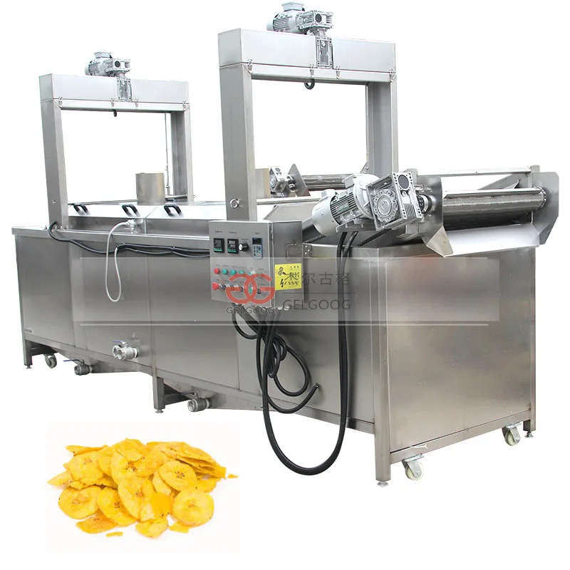 Fully Automatic Banana Processing Plant Philippine Plantain Chips Production Line Banana Chips Making Machines