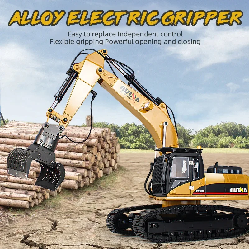 HUINA 1580 RC 合金 Huina 1580 V5 RC Excavator – Huina Construction Toys