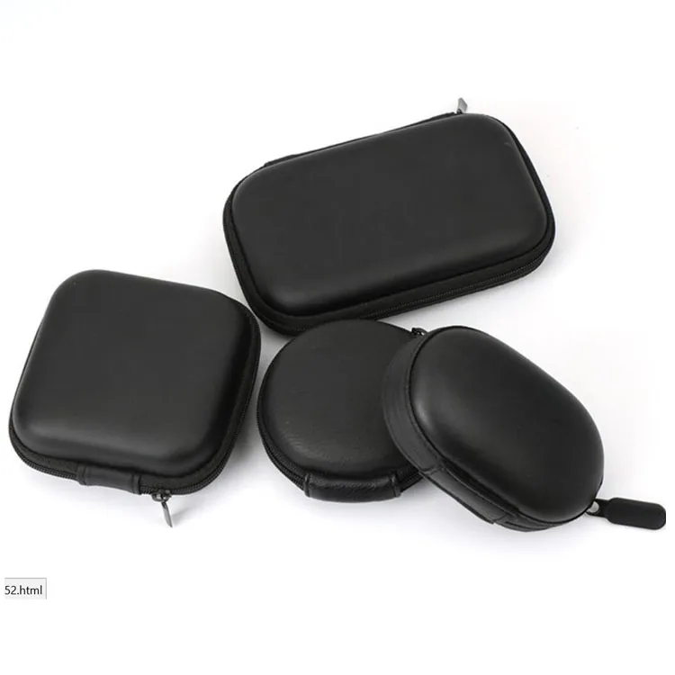 Маленький мягкий пластиковый дорожный Чехол EVA на молнии с кабелем для