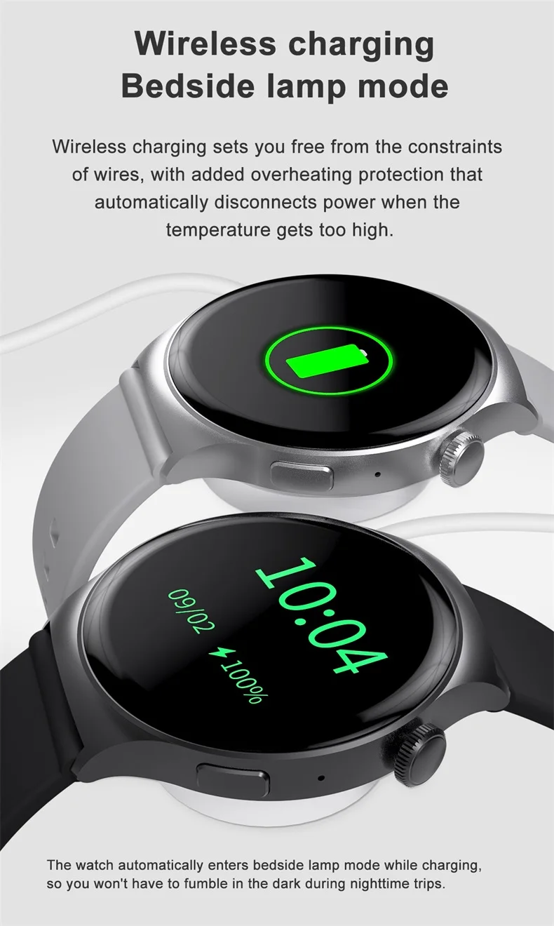 1,5-palčni HD okrogel polni zaslon na dotik NFC Compass Smartwatch športne ure BT Call pametna ura za moške ženske DT4 Mate (10).jpg