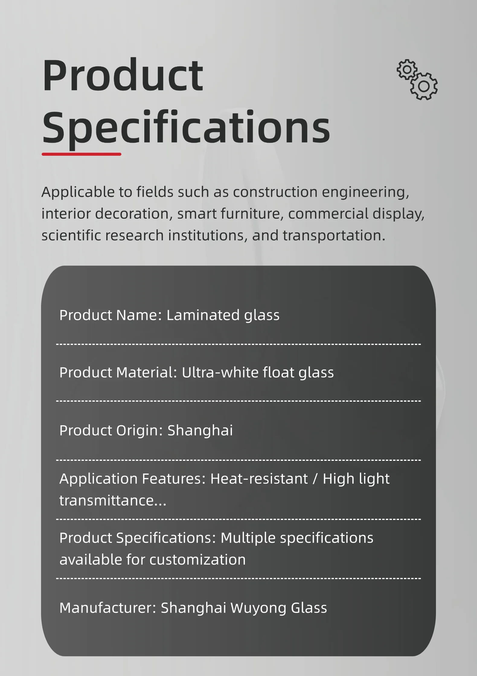 Product Specifications