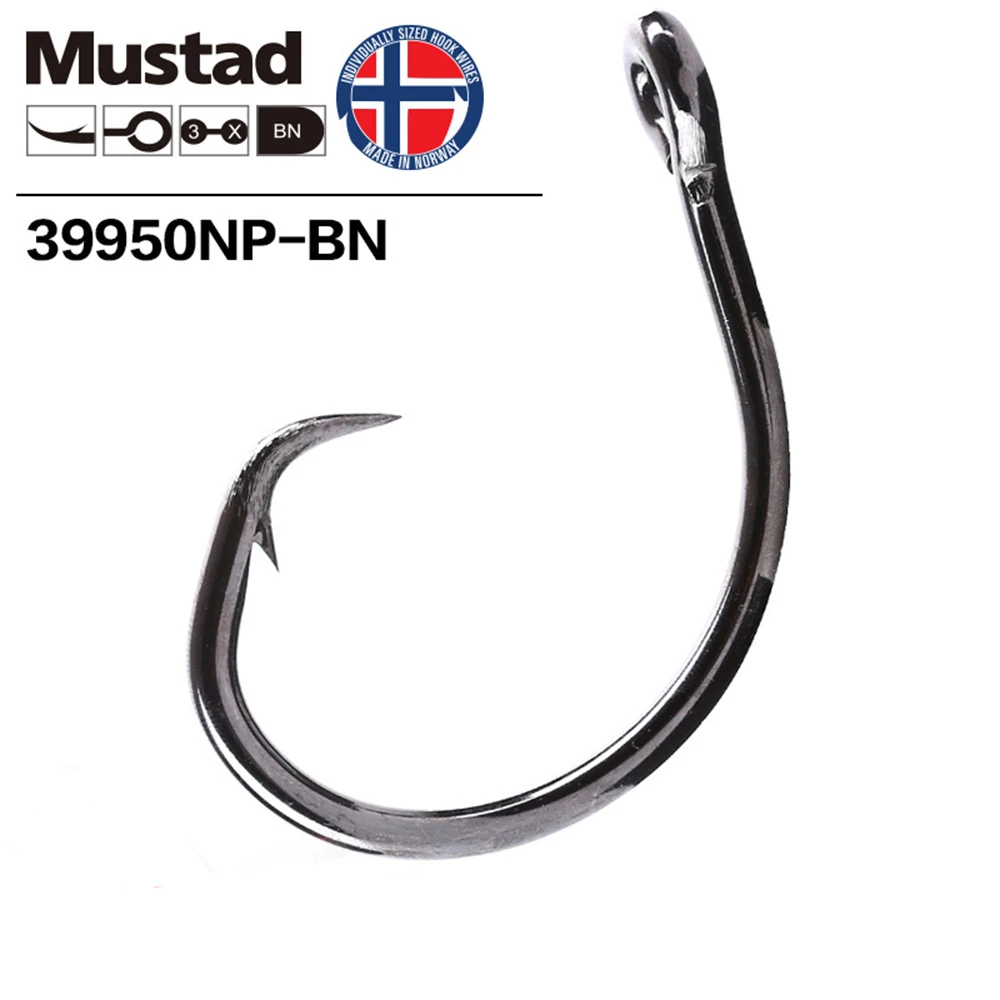 Mustad 4.3 Ultrapoint Technology Fishing Hooks - Durable & Sharp