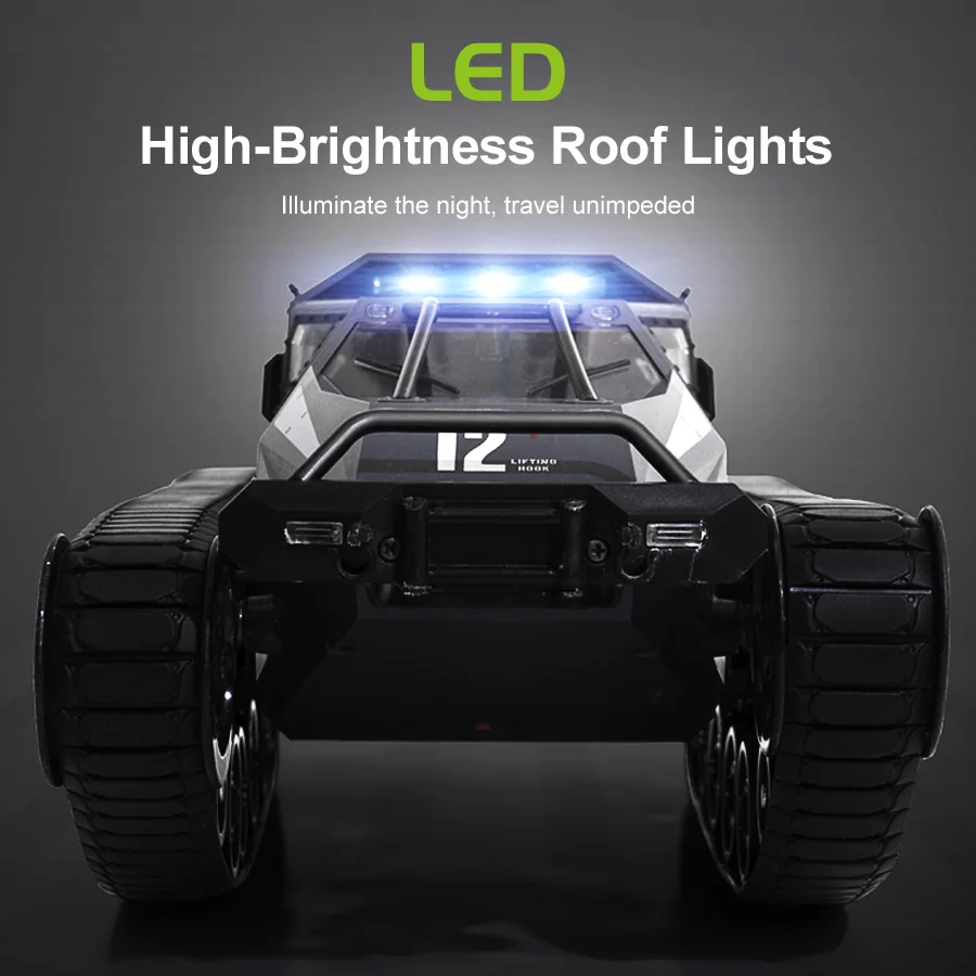 JJRC C8812 MAX 1:12 Scale RC Tank - High Speed Drift Tank