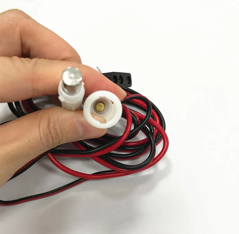 Factory 4.8 ft Fused 2-Wire 3 Pin CB Radio Power Cord Stripped Ends Replacement Communication Cable for Car Radio