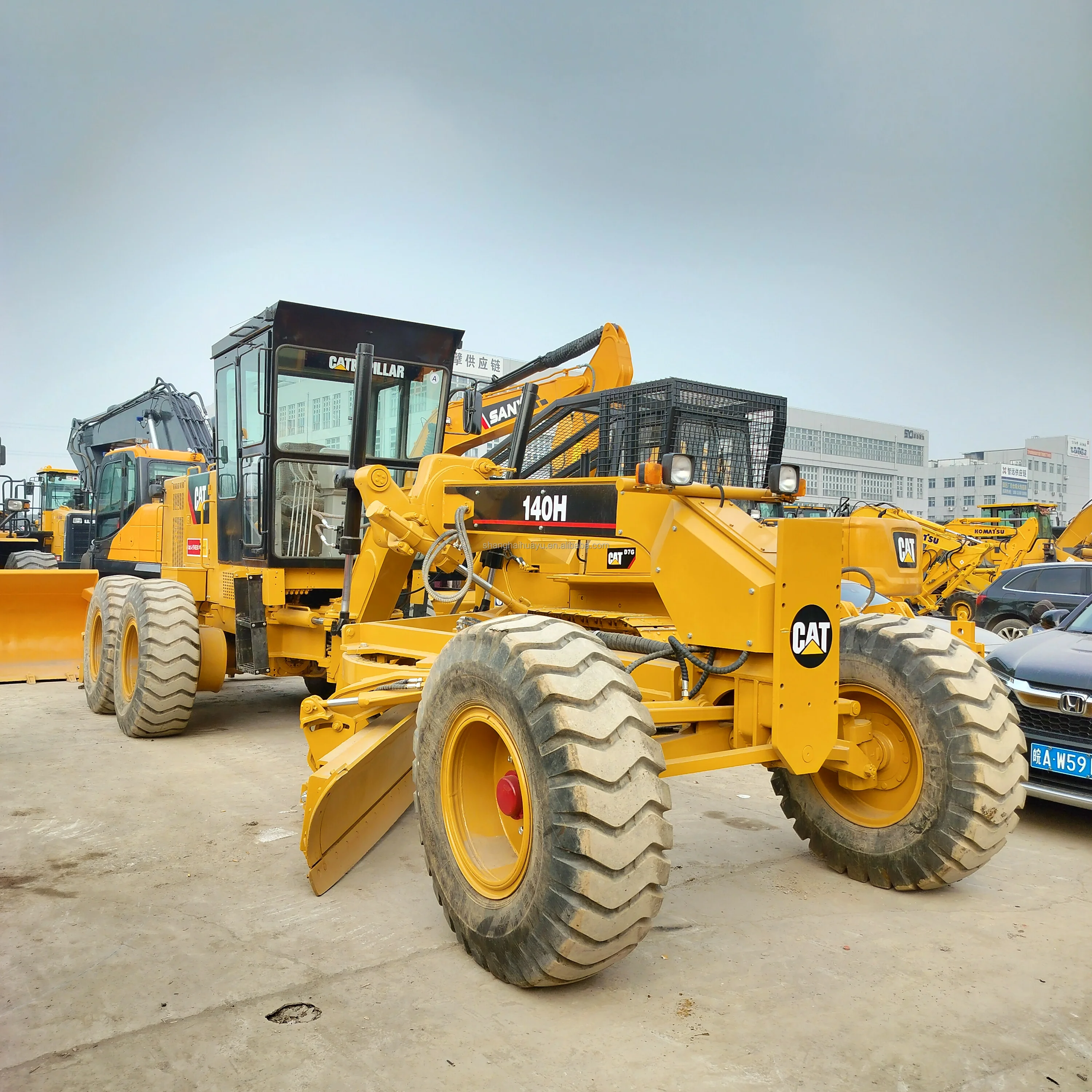 Used Cat Motor Grader 140h/cat 12g 12h 120g 14g 140g 140h 160h Grader ...