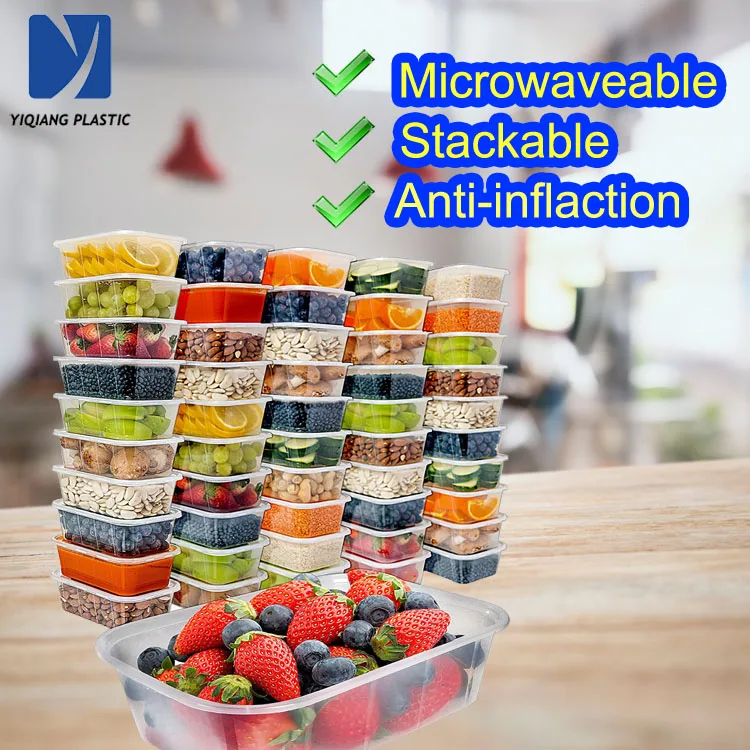 Yiqiang OEM/ODM Recipientes Desechables Para Comida Wholesale Transparent  Square PP Plastic Microwave Disposable Food Container - Buy Yiqiang OEM/ODM  Recipientes Desechables Para Comida Wholesale Transparent Square PP Plastic  Microwave Disposable Food