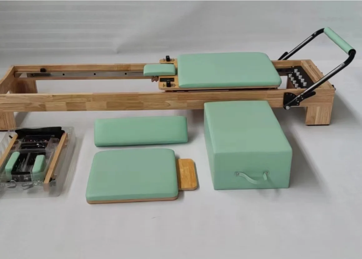 Professional Custom Fitness Yoga Machine 5piece Fit Women Workout Wood