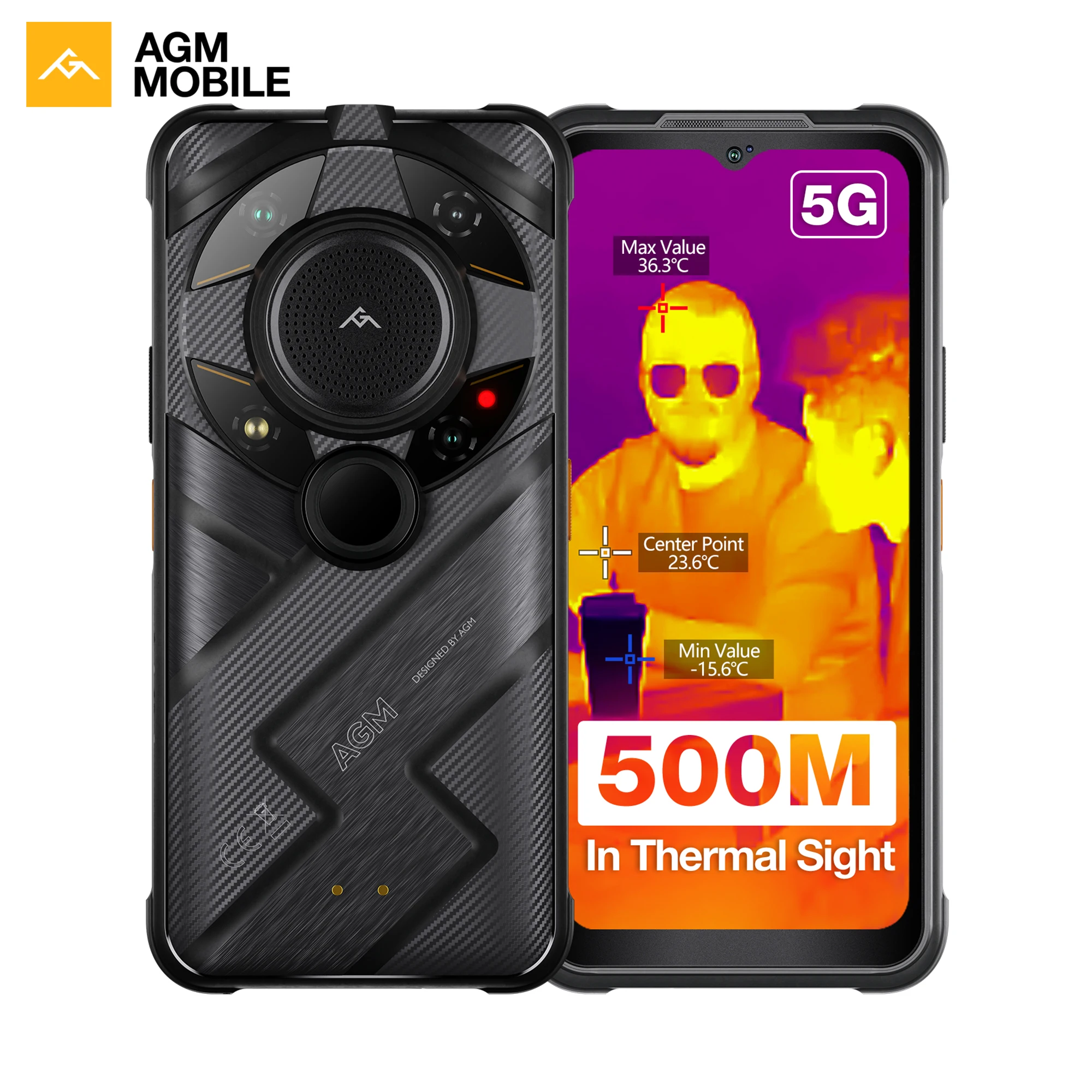 AGM G2 Guardian 12GB+256GB 5G Smartphone with 108MP Camera
