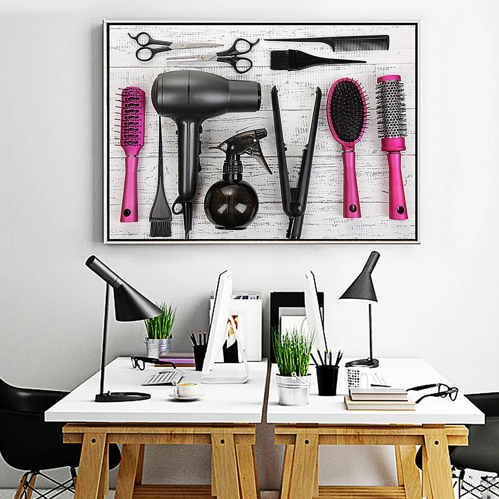 Art Sailing Hair Art Salon Barber Tools Canvas Painting Hairdressing  Pictures Room Decoration Aesthetic Modular Unframed - Buy Unframed Wall Art, Art Sailing,Canvas Painting Product on Alibaba.com