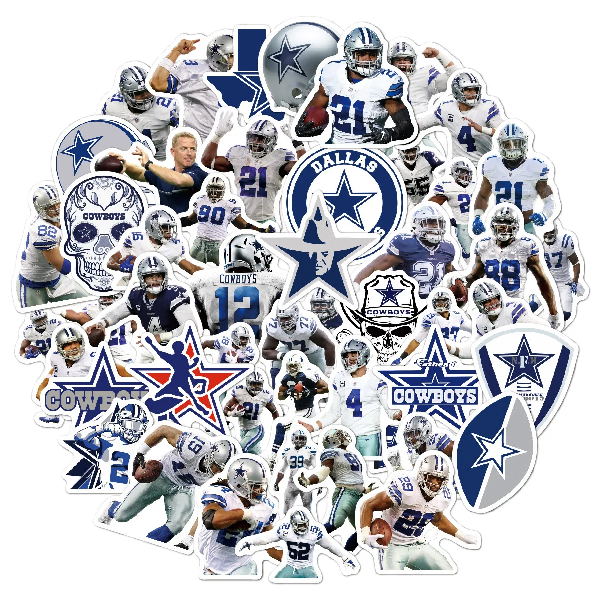 Dallas Cowboys Football NFL Stickers #2 Wholesale sticker supplier 