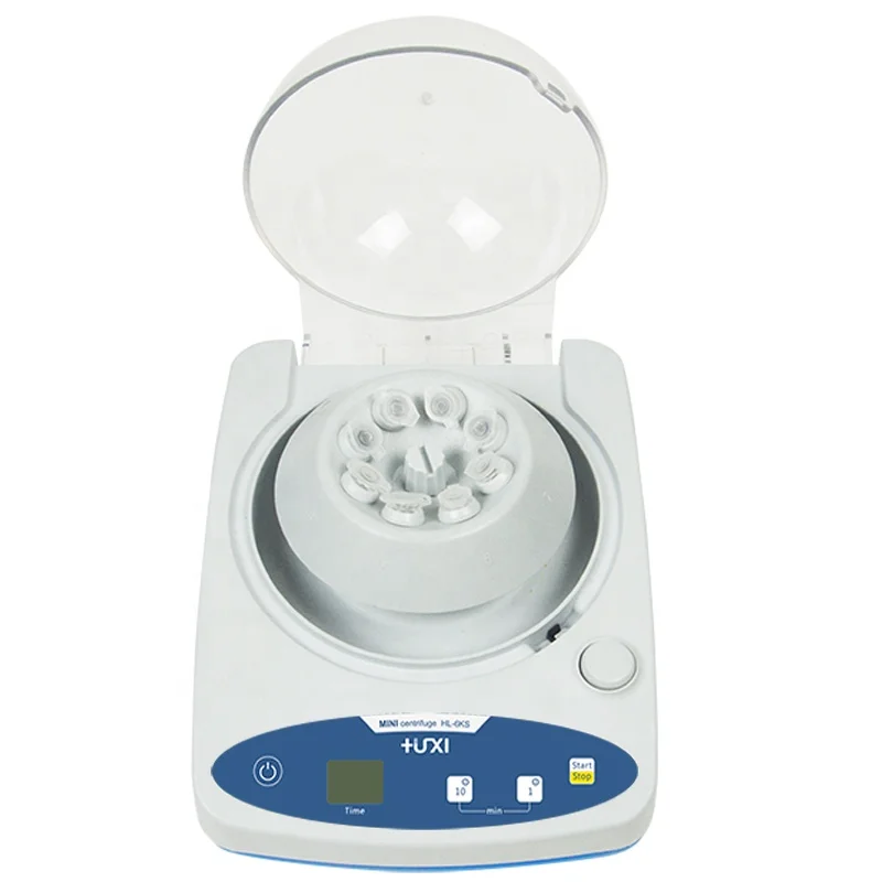 
0,2 мл/0,5 мл/1,5 мл/2,0 мл угол вращения ротора 4000 об/мин низкая скорость для лабораторных испытаний центрифужные пробирки 