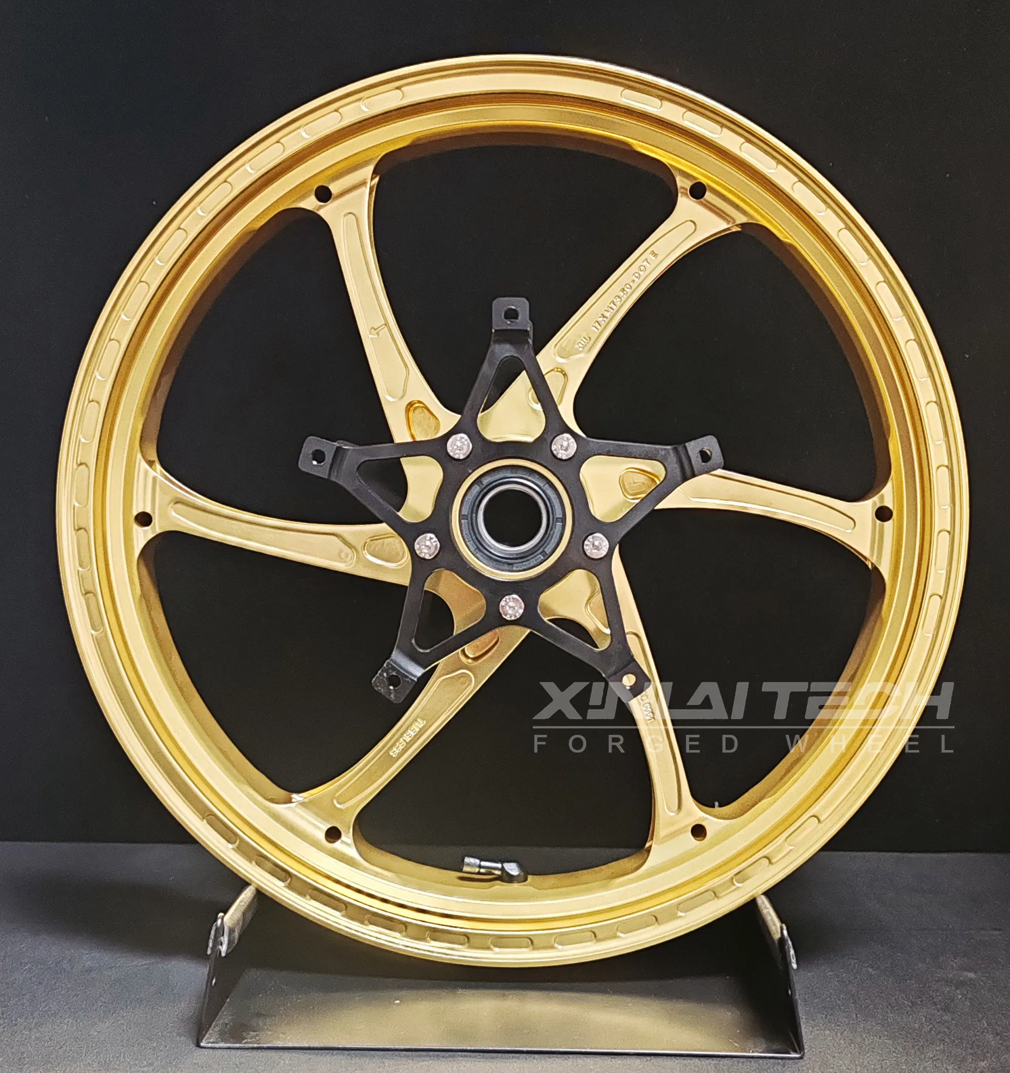 XL High Performance Forged Anodized Motorcycle Wheels 17x3.5 17x6.0 Billet Aluminum Rims for BMW R NineT Racer Wheels Rims - Image 2