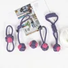 Purple-red five-piece set, approximately 285g