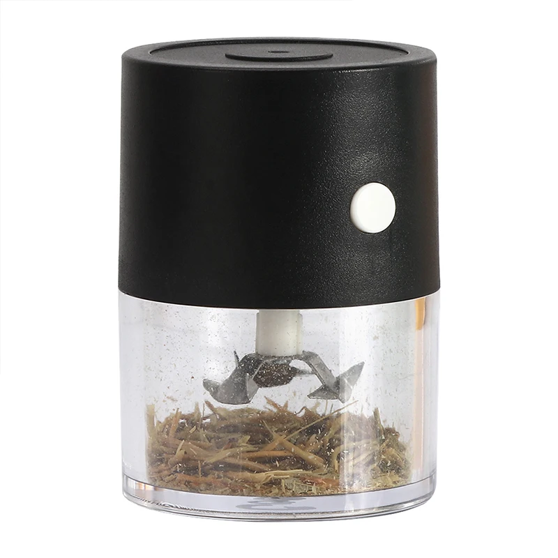 New Smoking Electric Dry Herb Grinder 50mm Powerful Rechargeable Custom ...