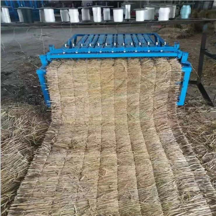 New Design Straw Mat Maker Machine\ Coconut Fiber Knitter Machine Automatic Rice Straw Grass Weaving Machine