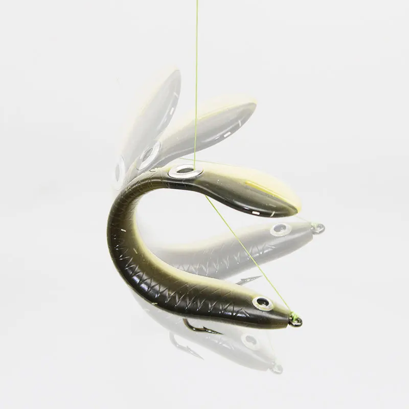 7.3cm2.5g Wobble Tail Silicone Artificial Small Loach Soft Baits