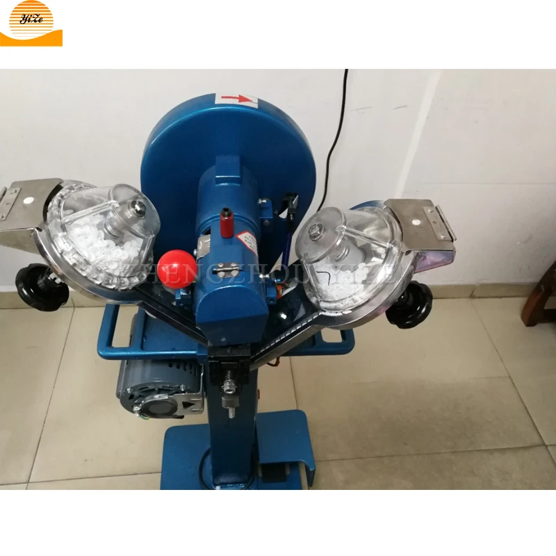Semi Automatic Snap Fastener Metal Button Fixing Maker Fabric Covered Shirt Button Attaching Making Machines for Clothing