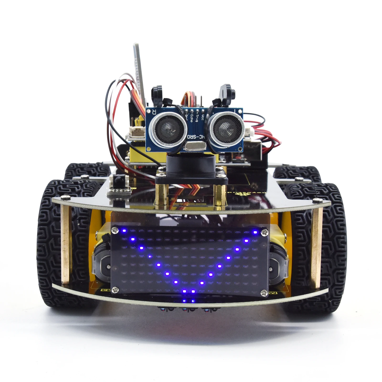 4WD Educational Robot Car Kit for Arduino - High Quality