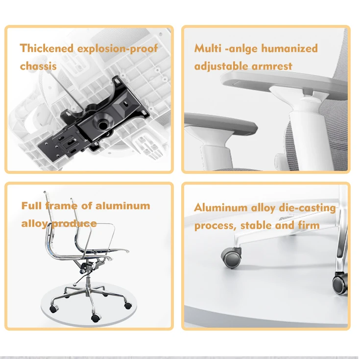 Leg Base Chair Selling Products 5star Metal Office Chair Legs 700mm